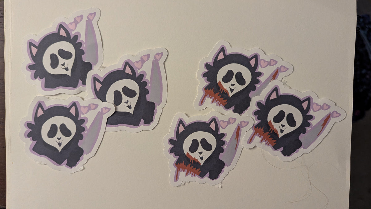 GhostCat Sticker